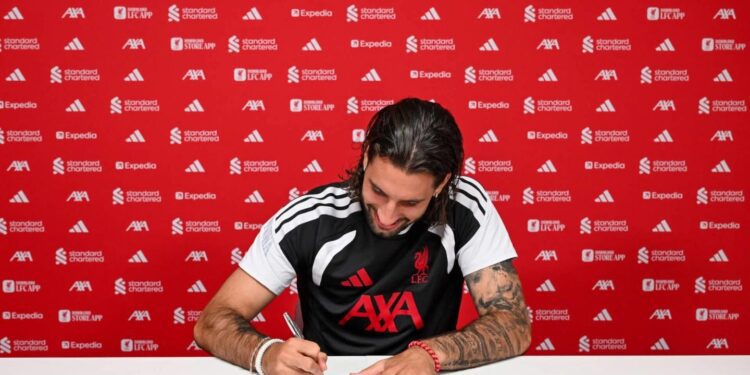 Szoboszlai Eyes Liverpool Revival After Committing Long Term Future 1 Dominik Szoboszlai signs new deal at Liverpool