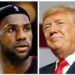 Trump Rates Jordan over LeBron James, Brands James "Racist" 13 A split image of LeBron James (left) and Donald Trump (right)