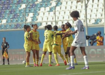Black Queens Cruise Past Cape Verde in WAFCON 2026 Group D Opener 5 Black Queens players celebrating with Doris Boaduwaa after giving Ghana the lead against Cape Verde