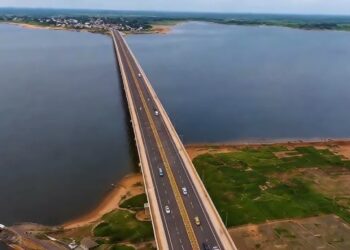 The visual design of the 3.5-kilometre Ekye-Amanfrom Bridge