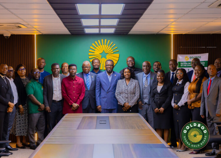 Zambian Delegation Extends Study Visit to GoldBod to Explore Gold Sector Governance 1 Ghana Gold Board (GoldBod) with Republic of Zambia delegation