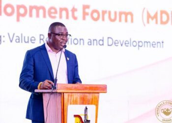 Deputy Chief Executive Officer of the Minerals Commission, Emmanuel Kwamena Anyimah,