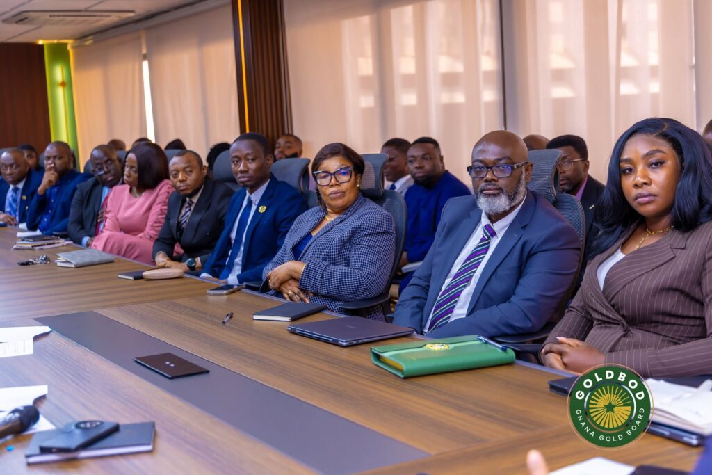 Parliament’s Economy Committee Visits Goldbod to Assess Institution's Operations 2 Parliamentary Select Committee on Economy and Development with Ghana Gold Board (GoldBod)