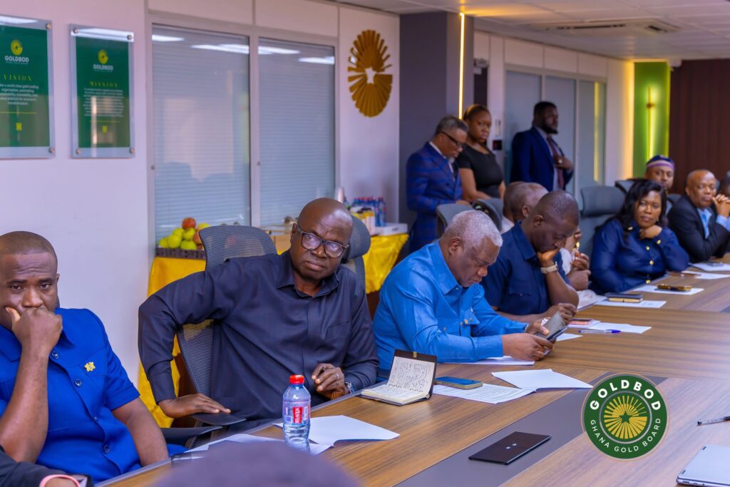 Parliament’s Economy Committee Visits Goldbod to Assess Institution's Operations 3 Parliamentary Select Committee on Economy and Development with Ghana Gold Board (GoldBod)