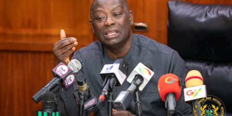 VALCO is Not for Sale – Lands Minister Dismisses 1 Minister of Lands and Natural Resources, Hon. Emmanuel Armah-Kofi Buah at Volta Aluminium Company (VALCO)