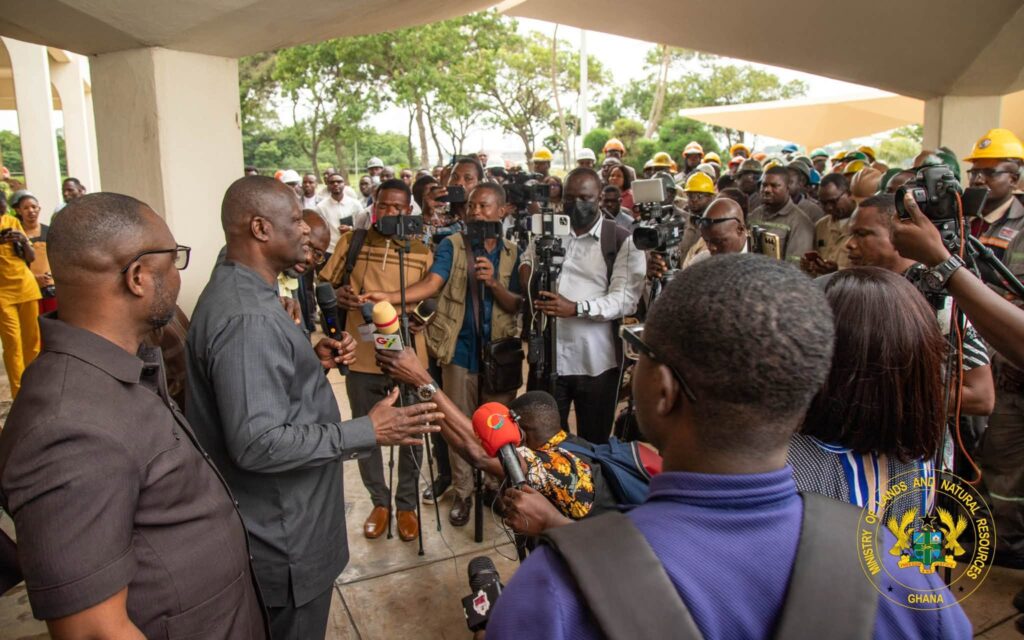 VALCO Modernisation Drive to Enhance Mineral Value Addition & Manufacturing – Lands Minister 4 Minister of Lands and Natural Resources, Hon. Emmanuel Armah-Kofi Buah at Volta Aluminium Company (VALCO)