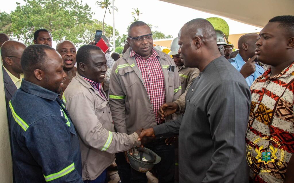 VALCO Modernisation Drive to Enhance Mineral Value Addition & Manufacturing – Lands Minister 6 Minister of Lands and Natural Resources, Hon. Emmanuel Armah-Kofi Buah at Volta Aluminium Company (VALCO)