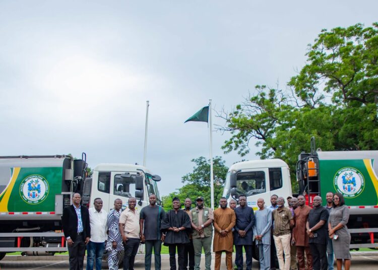 AMA Commissions Two New Refuse Compactor Trucks for Accra 1 AMA outdoors Refuse Compactor trucks