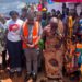 Achiase District Breaks Ground for 24-Hour Economy Market Facility 14 DCE Samuel Owusu Brako breaks ground for the construction of the new market facility, marking the start of a project expected to transform commerce across the Achiase Distric