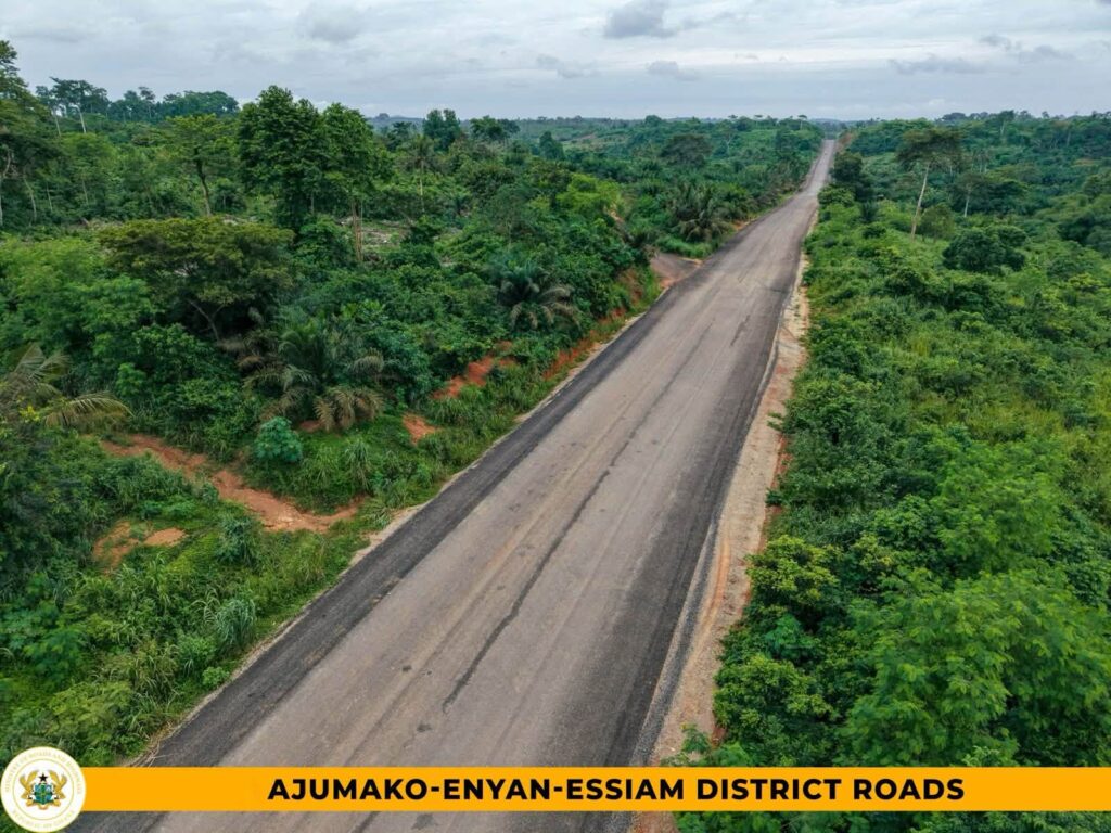 81km Ajumako Big Push Road Project Hits 73% Completion Milestone 3 Ajumako District Roads 2