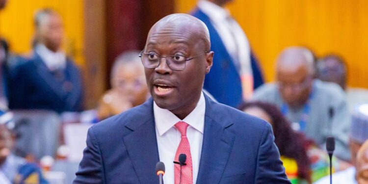 Ghana's Minister for Finance, Dr Cassiel Ato Forson