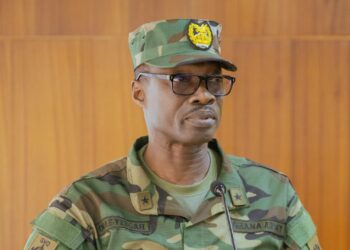 Brigadier General Forster Okae-Yeboah, Director General of Joint Operations at the Ghana Armed Forces