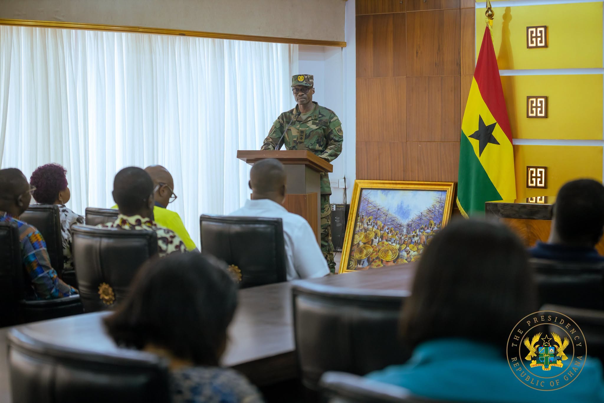 Brigadier General Forster Okae Yeboah Director General of Joint Operations at the Ghana Armed Forces 2