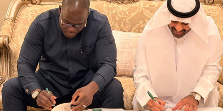 Ghana Secures New Gulf Markets for Value-Added Cocoa 1 Dr. Wisdom Dogbey, Managing Director of the Cocoa Marketing Company Ghana Limited, engages with Dubai Multi Commodities Centre officials to connect Ghanaian cocoa products to trading networks across the Middle East and Asia.