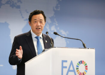 FAO Urges Efficient Water Use to Safeguard Food Security 2 FAO Director-General Qu Dongyu