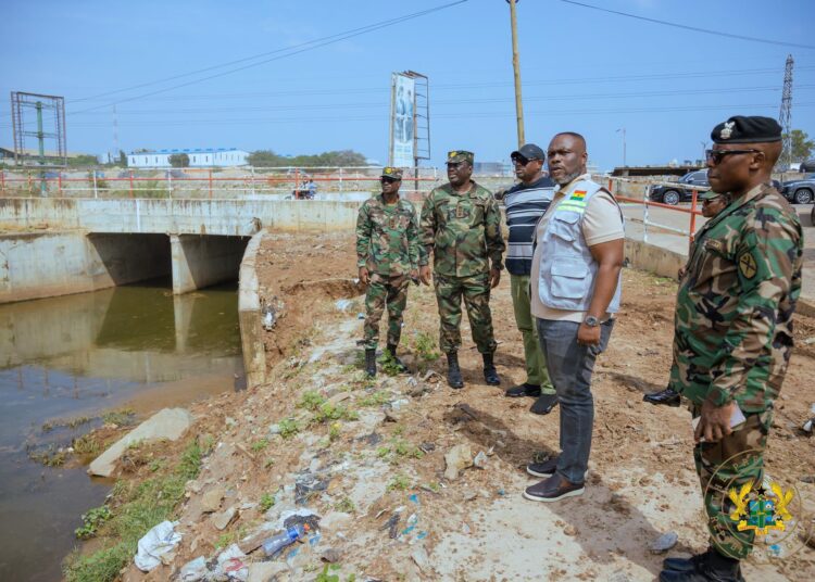 Flood Mitigation Task Force Begins Ground Inspections, Targets Illegal Structures 1 Flood Mitigation Task Force on an inspection tour