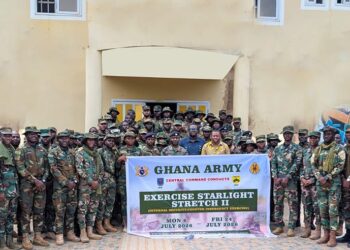 GAF Begins Three-Week Security Exercise in Nkwanta and Bawku 5 GAF launches 3-Weeks Exercise Starlight Stretch II