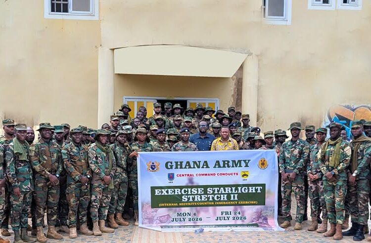 GAF Begins Three-Week Security Exercise in Nkwanta and Bawku 1 GAF launches 3-Weeks Exercise Starlight Stretch II