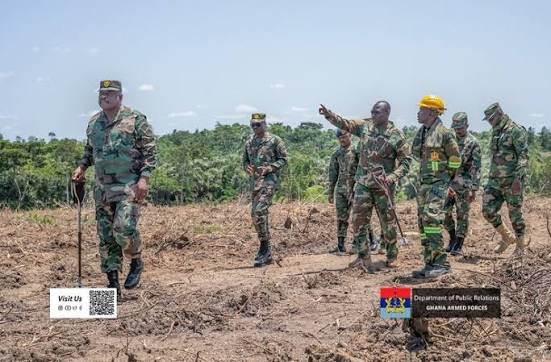 GAF Clears Half of Accra-Kumasi Expressway Corridor, Targets 13-Week Completion 2 GAF on Accra Kumasi Expressway 3