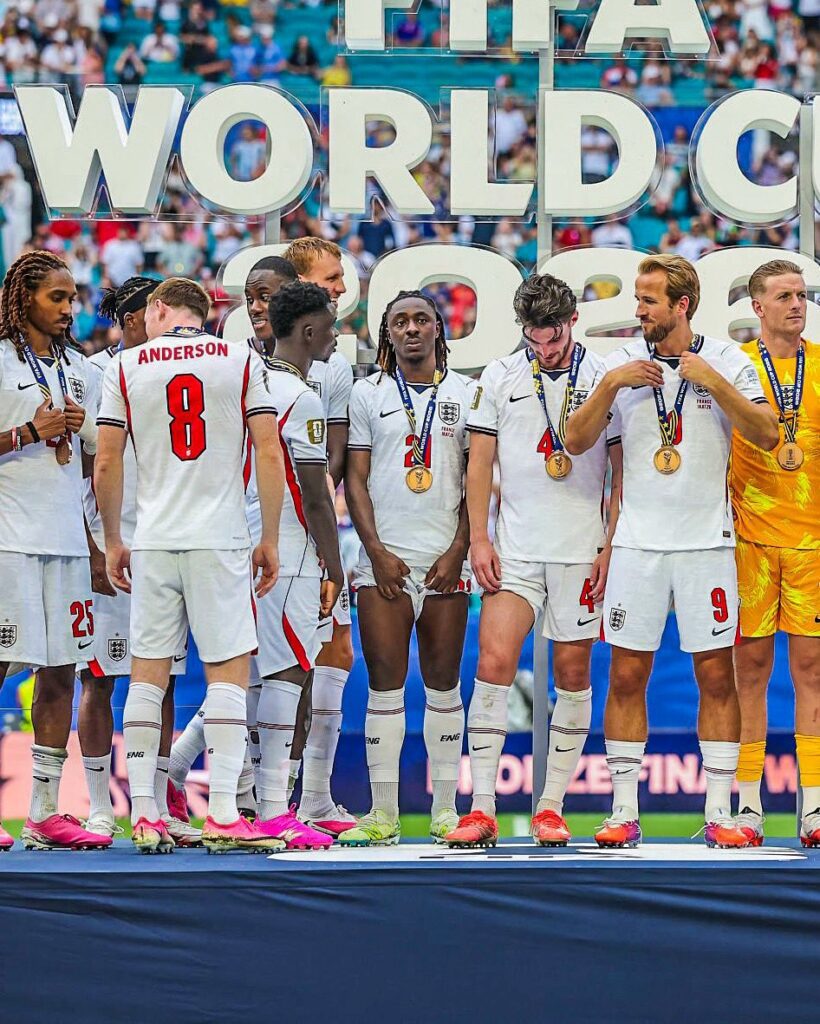 Saka Nets Hattrick, Mbappé and Olise Make History as England Win Bronze 6 HNjANTzWcAAr8am
