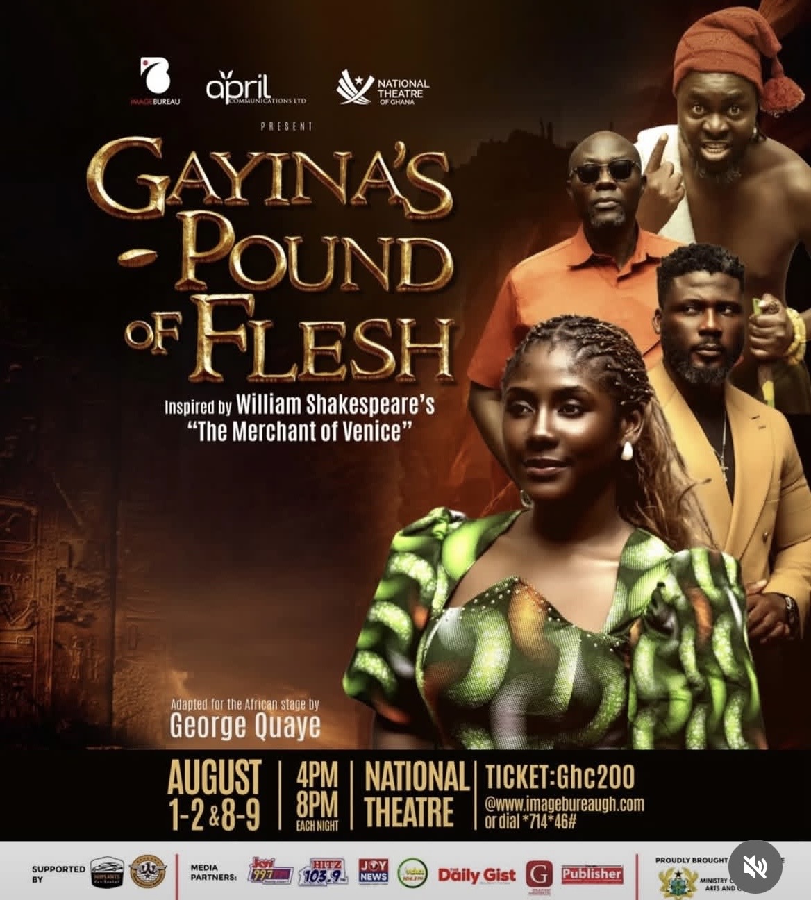 Ghanaian Theatre Reimagines Shakespeare Classic with ‘Gayina’s Pound of Flesh’