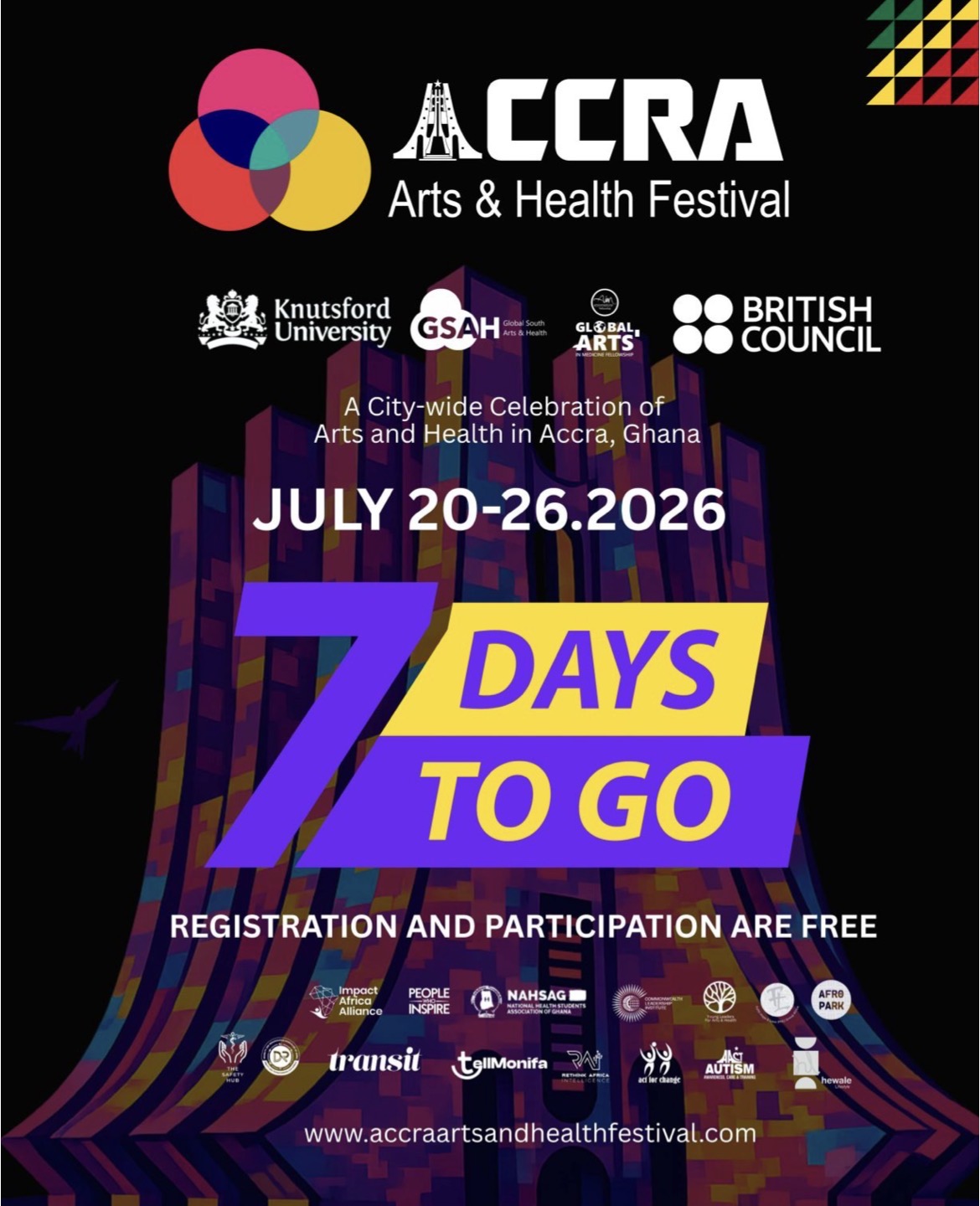 Accra Gears Up for Groundbreaking Arts and Health Festival