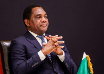 Hichilema Seeks Second Term as Zambia Election Race Tightens 2 President Hakainde Hichilema