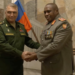 South Africa, Russia Agree to Strengthen Military Cooperation 13 Lieutenant General Lawrence Mbatha, the chief of the South African Army, shakes hands with Russian Colonel General Alexander Matovnikov, deputy commander-in-chief of Russia's land forces