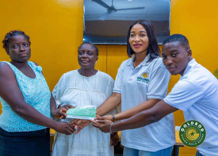 Ghana Gold Board (GoldBod) with female patient