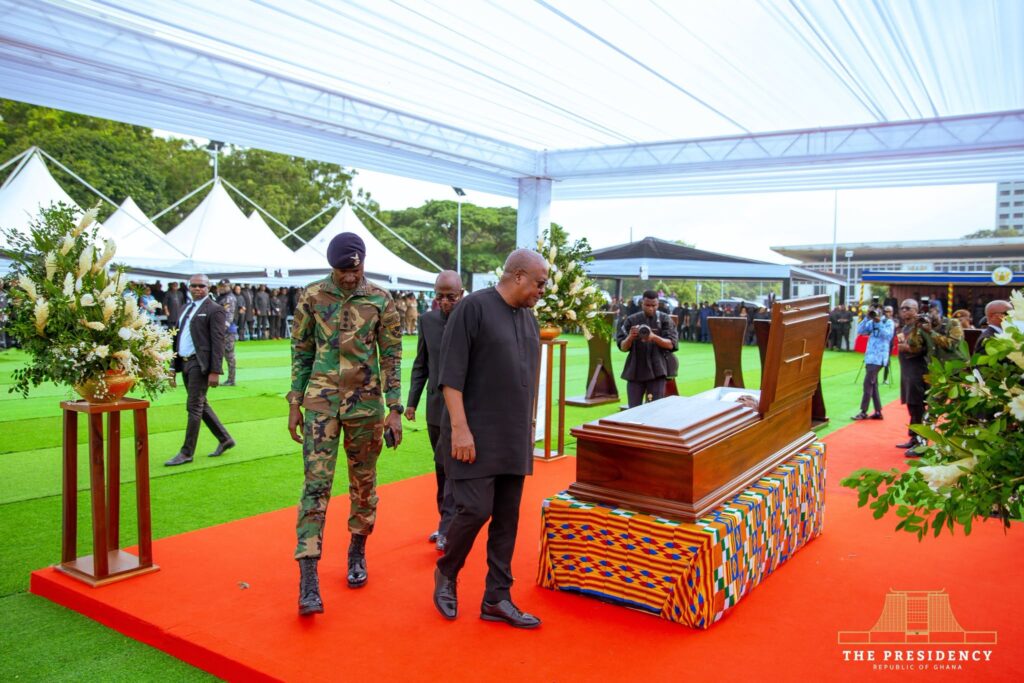 Mahama Hails Ambassador Gbeho as "Rare Nation Builder" at State Funeral 3 Mahama @Gbeho State Funeral 1