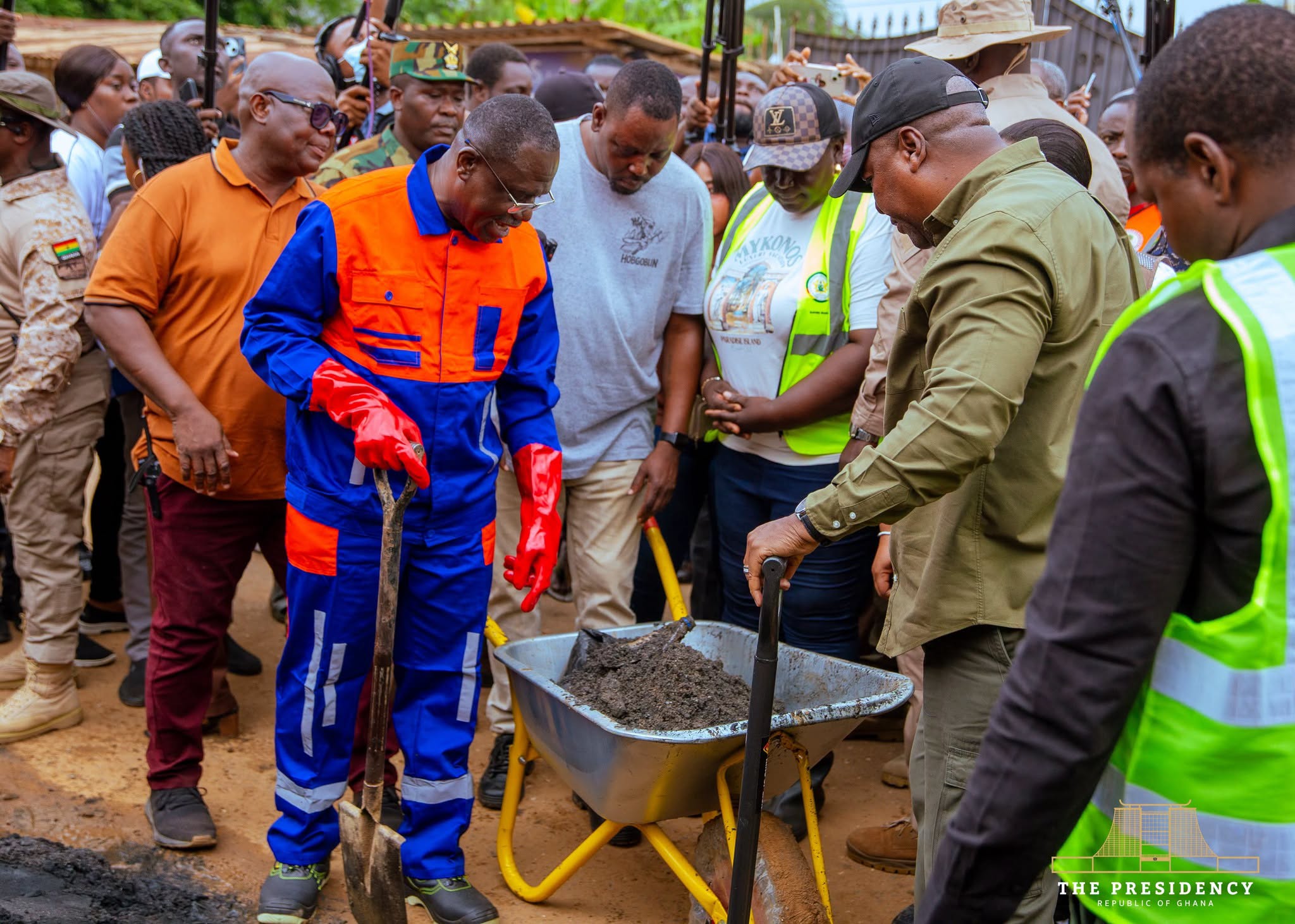 Mahama Vows Sustained National Drain Cleanup After Floods 5 Mahama @National Cleanup Exercise 7