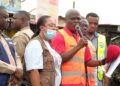 Local Government Minister and MP for Banda, Ahmed Ibrahim, takes part in the national clean-up exercise, pledging to sustain access to transfer stations and landfill sites to prevent waste from building up again ahead of the next rains.