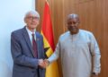 Mahama Meets Wisconsin Governor to Strengthen Trade Partnerships 6 President John Dramani Mahama welcomes Wisconsin Governor Tony Evers to the Presidency, Jubilee House, during a trade mission focused on expanding economic cooperation between Ghana and Wisconsin.