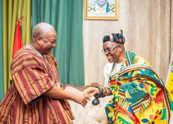 President John Dramani Mahama and Speaker Alban Bagbin
