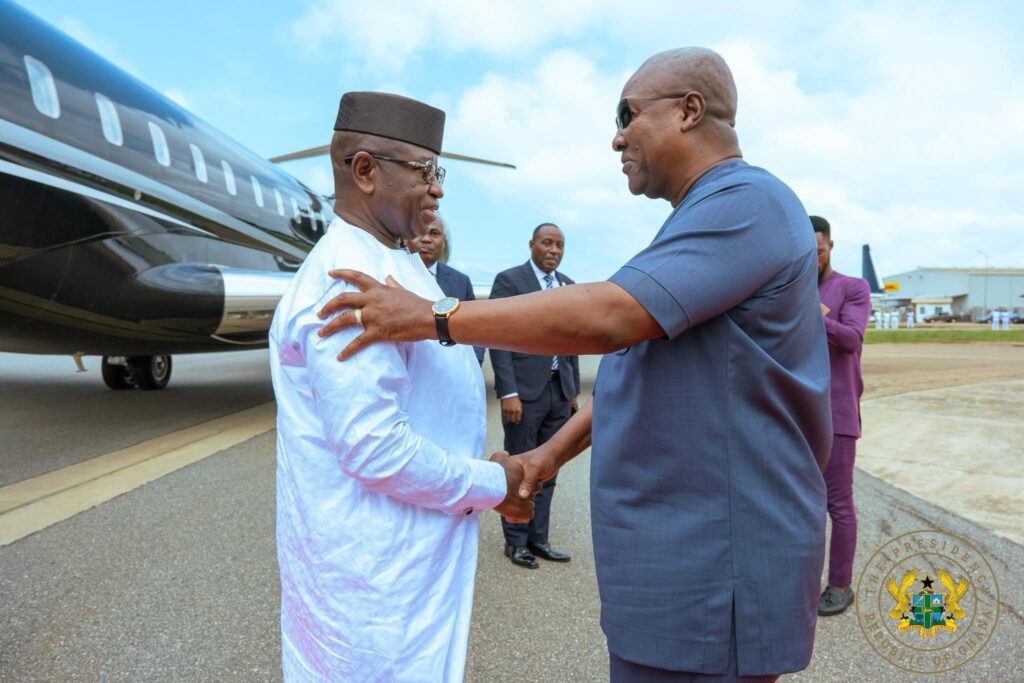 Mahama, Bio Deepen Regional Cooperation as Flood Crisis Dominates State Visit 2 Mahama and Bio 1