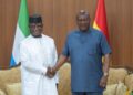 Mahama, Bio Deepen Regional Cooperation as Flood Crisis Dominates State Visit 2 President John Dramani Mahama hosts the President of Sierra Leone, His Excellency Julius Maada Bio, during a one-day state visit to Accra