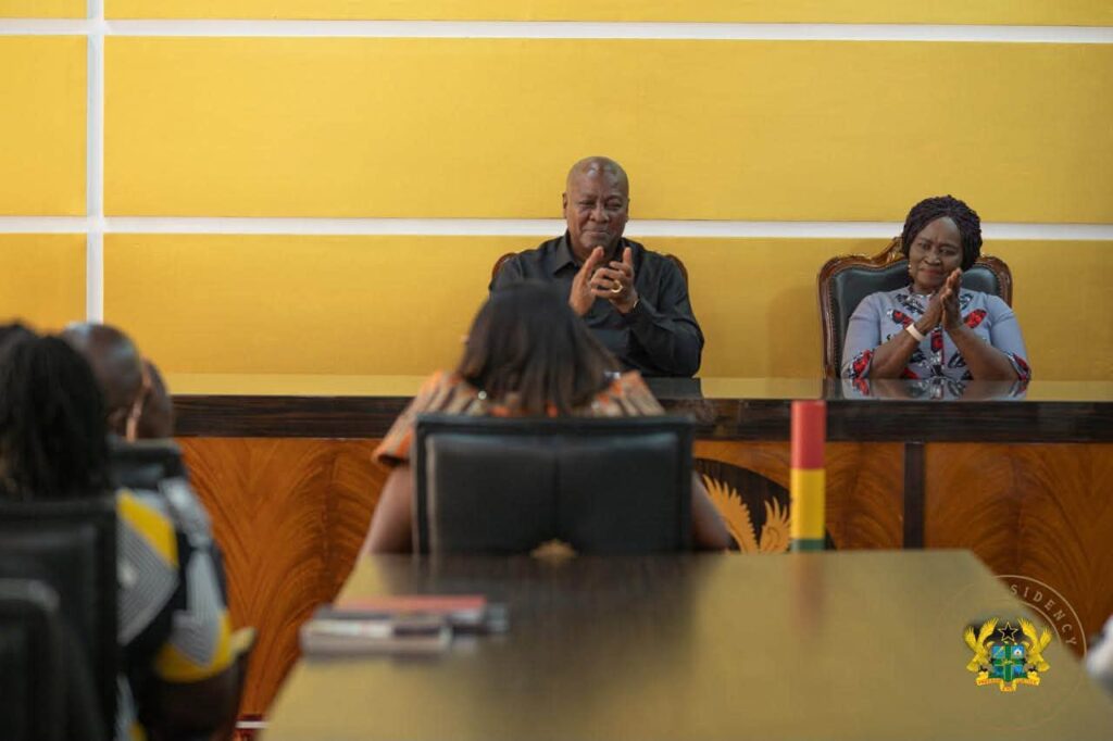 Pamela Graham Sworn In as Ghana's 11th, First Female Auditor-General 4 Mahama and NJOA 1