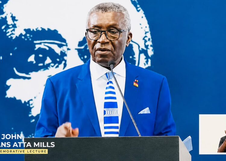 Prof. Frimpong Boateng Slams Ghana's Constitutional Framework at Mills Lecture 1 Professor Kwabena Frimpong Boateng, former Minister of Environment, Science, Technology and Innovation