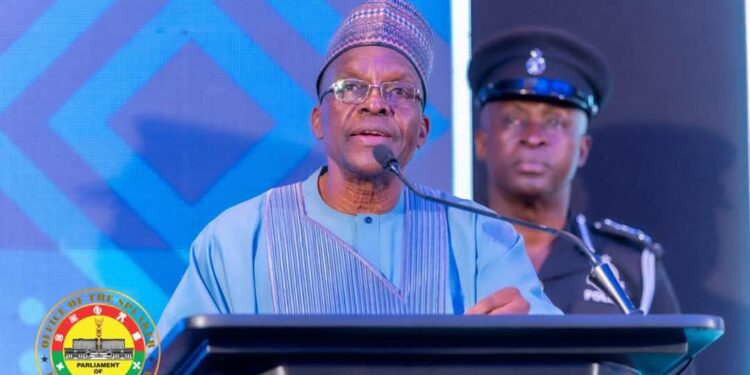 Speaker Bagbin Warns Africa's Democracy Backsliding as Money Corrupts Politics 1 Speaker of Ghana’s Parliament, Rt. Hon. Alban Kingsford Sumana Bagbin