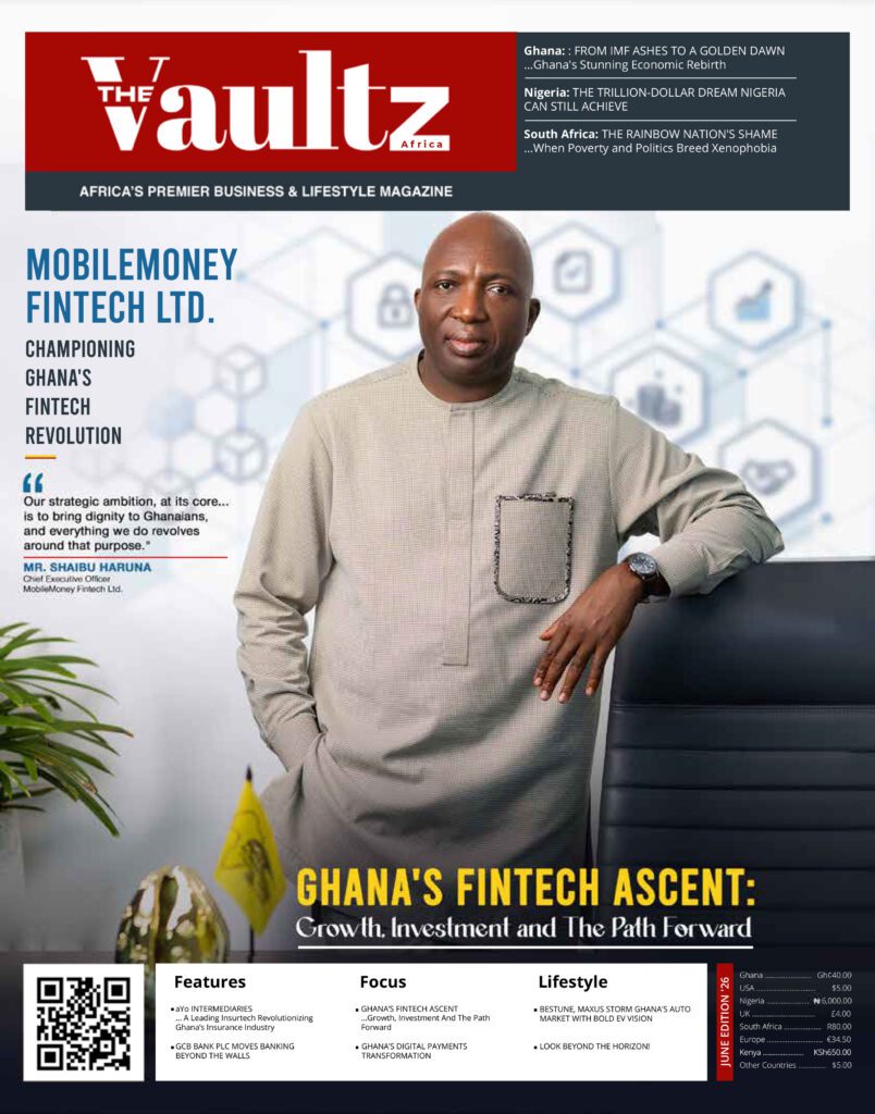 The Vaultz Africa magazine june 2026 edition