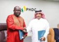 Ghana’s Petroleum Hub Signs MoU with Qatari Investor 11 CEO Dr Toni Aubynn of the Petroleum Hub Development Corporation and Qatar's Al Kaabi Holding Group exchange signed Memoranda of Understanding during a ceremony in Accra, marking a new phase of cooperation to advance Ghana's Petroleum Hub initiative and attract strategic investment into the downstream petroleum sector.