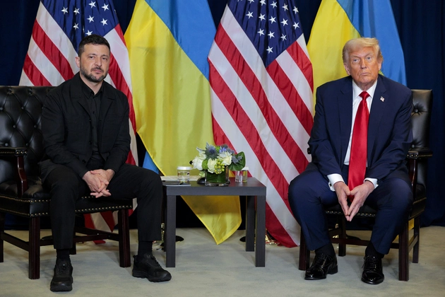 Trump and Zelenskyy