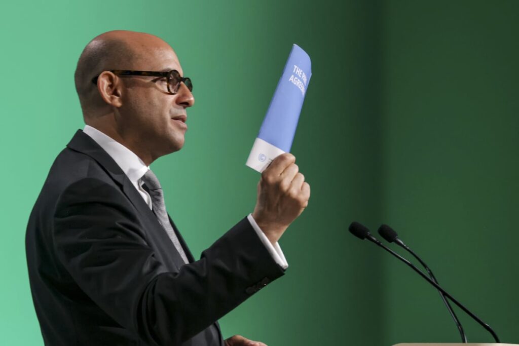 UN Climate Change Executive Secretary Simon Stiell