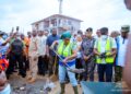 Mahama, Opoku-Agyemang Lead National Cleanup Exercise in Flood Areas 4 Vice President Jane Naana Opoku-Agyemang this morning joined the National General Cleaning Exercise at the Nungua Market and around the Presidency precincts