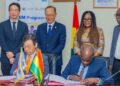 Ghana, Korea Sign $28m Deal to Boost STEM Education 3 Minister for Education, Hon. Haruna Iddrisu, and Korean Ambassador to Ghana, Park Kyongsig, and delegates