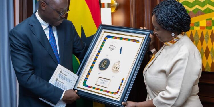 Vice President Professor Jane Naana Opoku-Agyemang  and the Minister for Finance, Dr. Cassiel Ato Forson