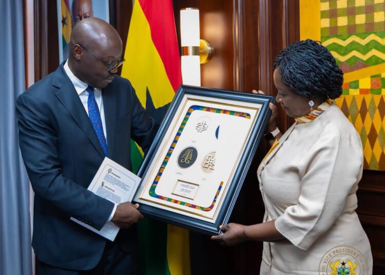 Government Uncaps Key Health, Education, Road Funds to Drive Economic Recovery 1 Vice President Professor Jane Naana Opoku-Agyemang and the Minister for Finance, Dr. Cassiel Ato Forson