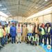 Dr John Abdulai Jinapor with Glassic Fibreglass Innovation Ltd Team