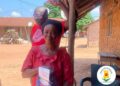 GHS Honours Mama Rose for 30 Years of Community Health Service 9 Madam Rose Nyamekye, a community health volunteer in Sene West District, Bone Region