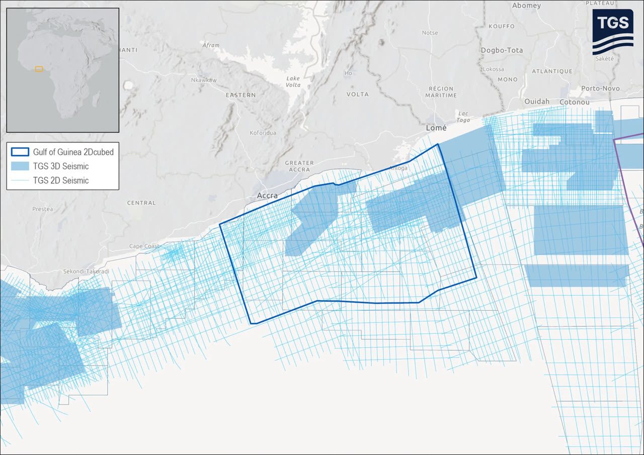 TGS, Petroleum Commission Launch Keta Basin Data Project 5 Keta Basin